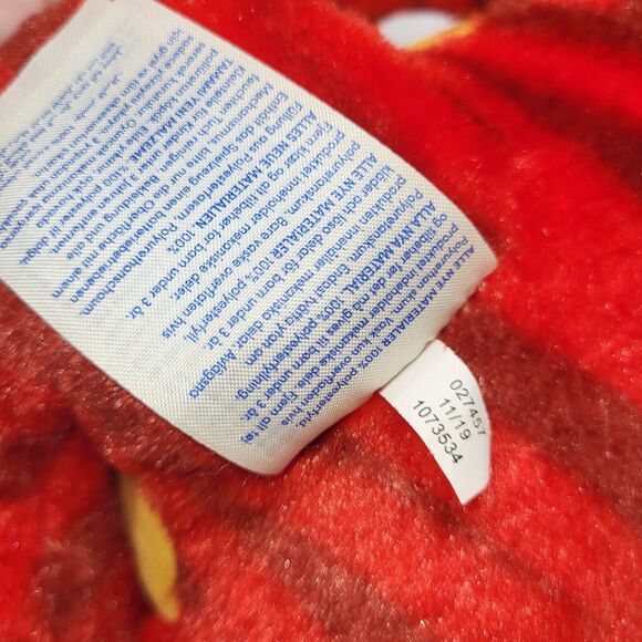 Build A Bear Plush Red Dinosaur T Rex Velociraptor Raptor Stuffed Animal 19" - Picture 14 of 16